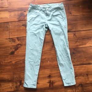 Aqua Blue Skinny Jeans